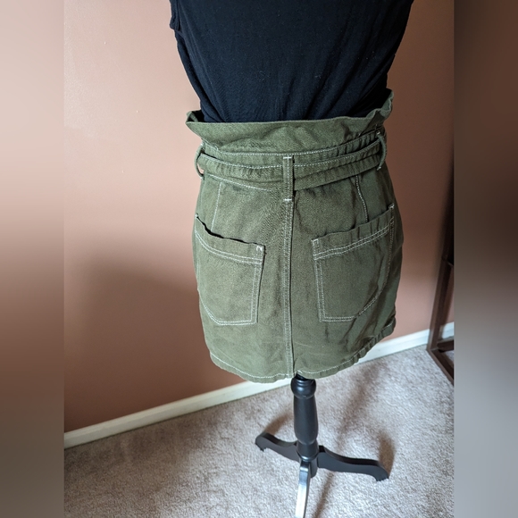 Free People Skirt | Army Green - Picture 3 of 5